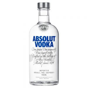 Absolut Blue Vodka 70cl